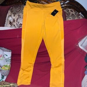 New Large Yitong High-Waist Tights w/ Mesh Sides & Reflective Dots